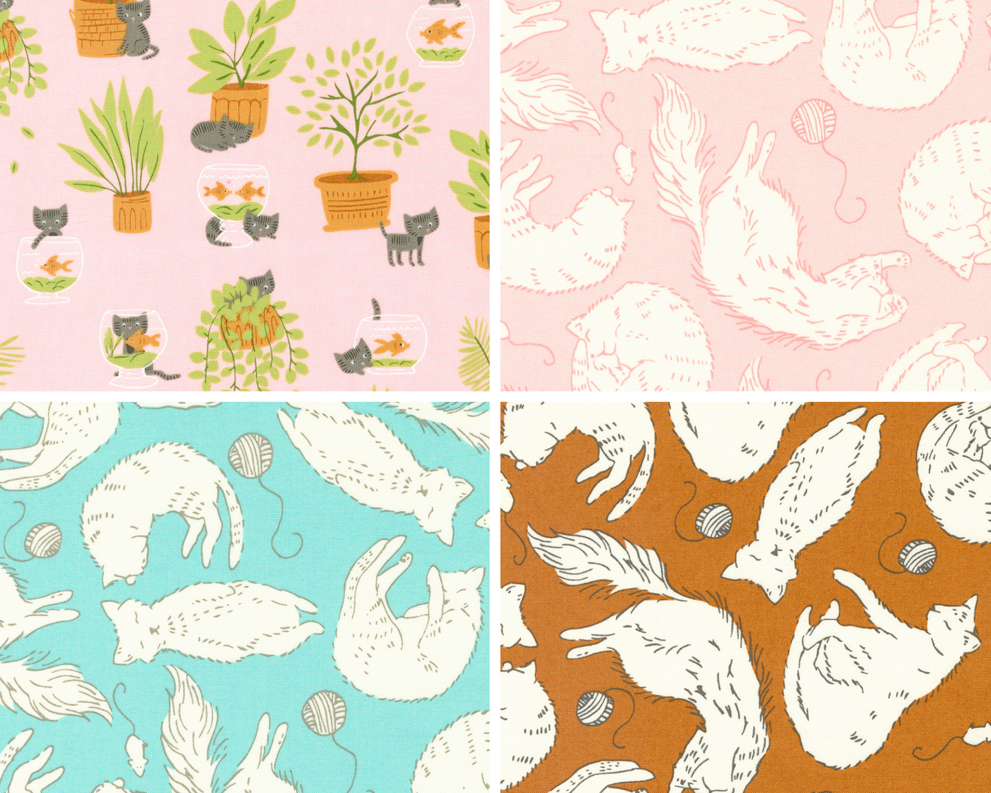Here Kitty Kitty | Fat Quarter Bundle