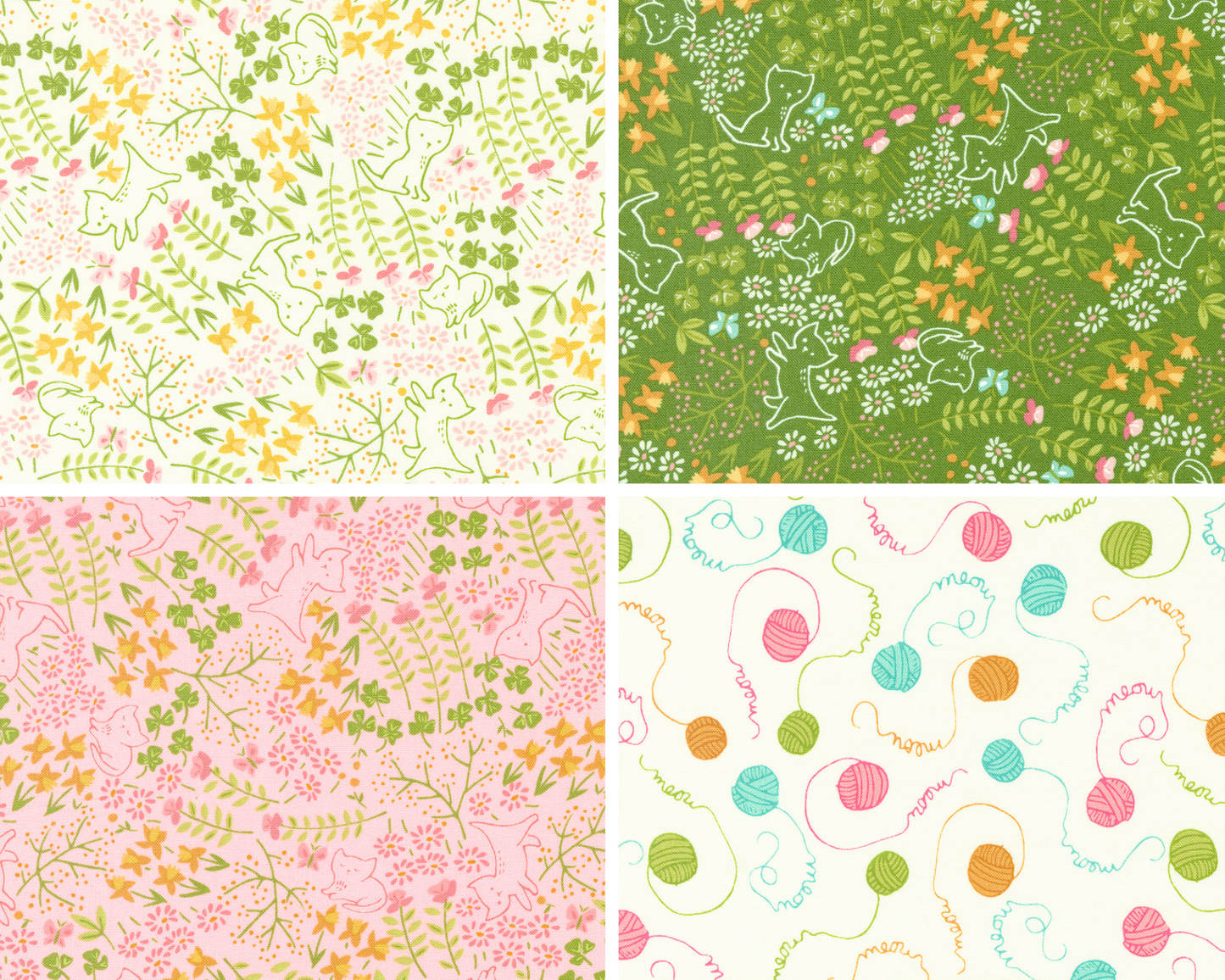 Here Kitty Kitty | Fat Quarter Bundle