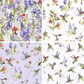 Hummingbird Floral | 10 Karat Crystals