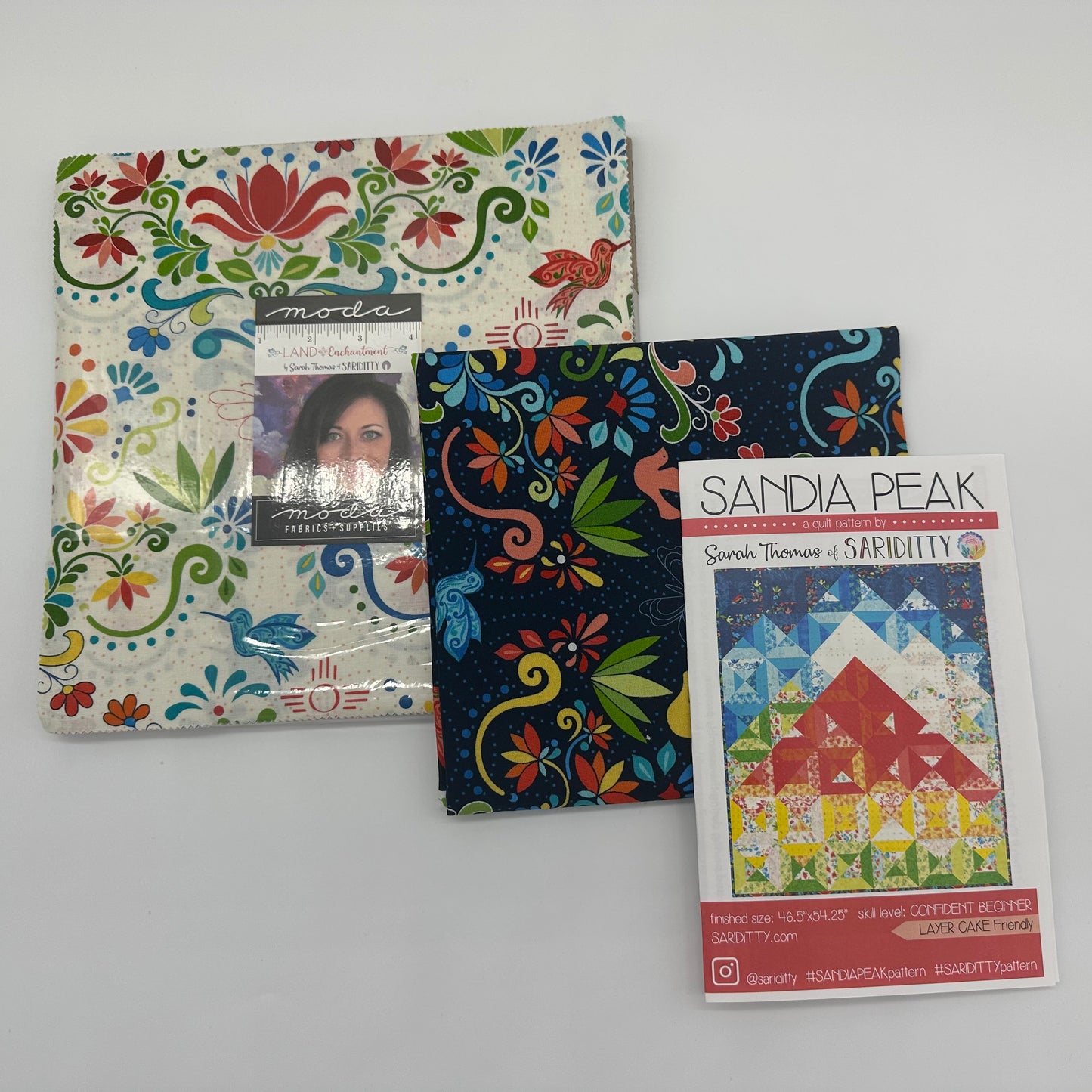 Sandia Peak Quilt Kit Featuring Land of Enchantment by SARIDITTY