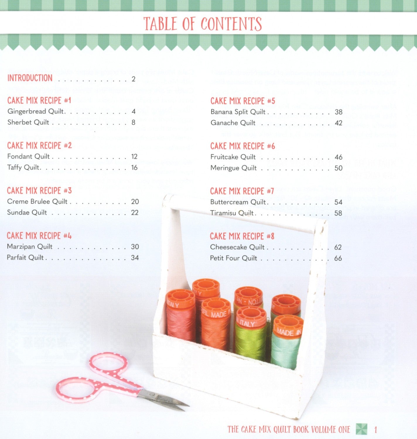 The Cake Mix Quilt Book Volume 1