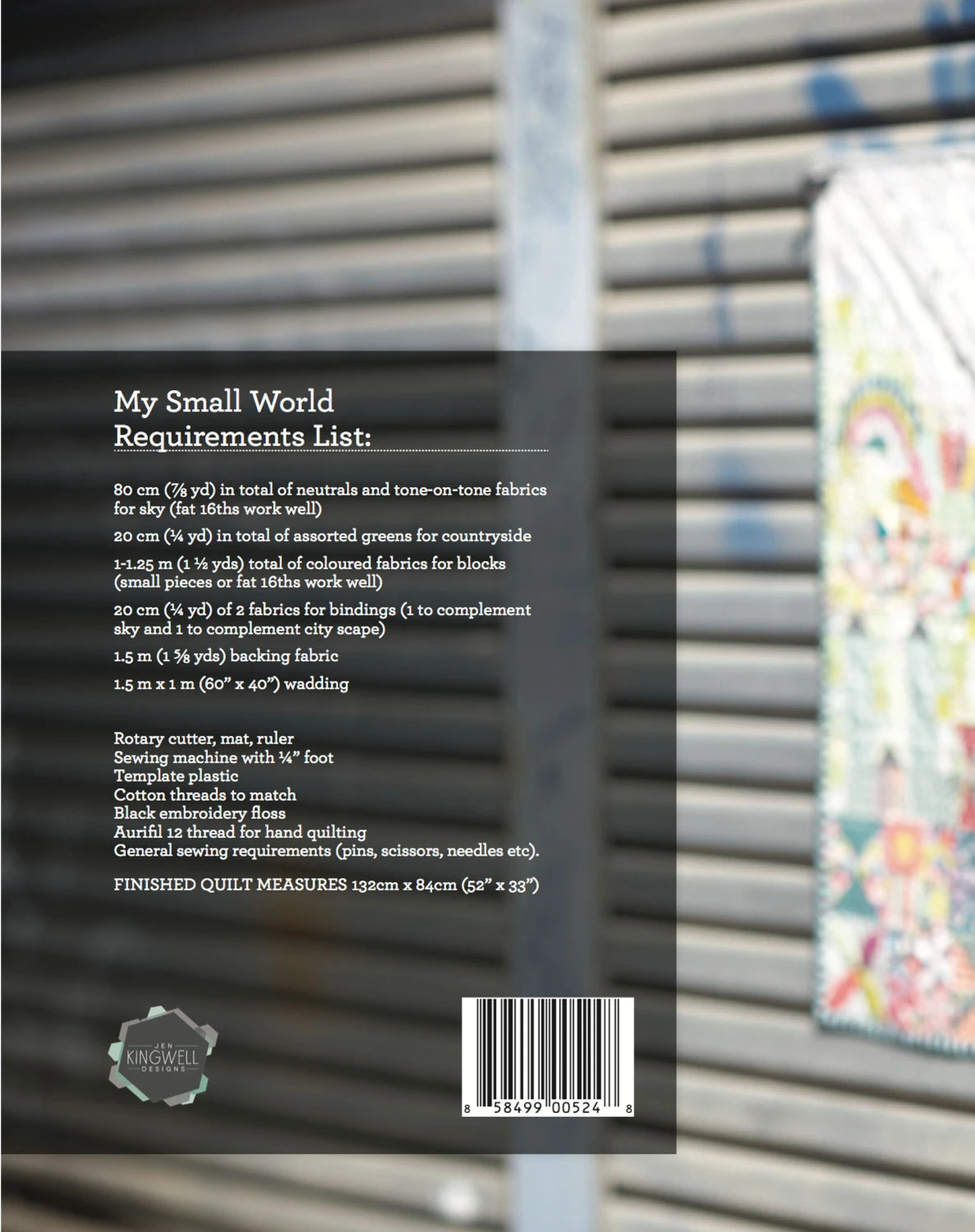 My Small World | Jen Kingwell Designs