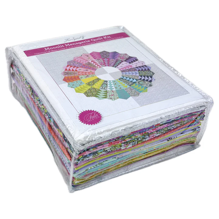 Moonlit Menagerie Kit Featuring Full Moon Forest II by Tula Pink