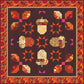 Forest Frolic | Dark Acorn Quartet Quilt Kit