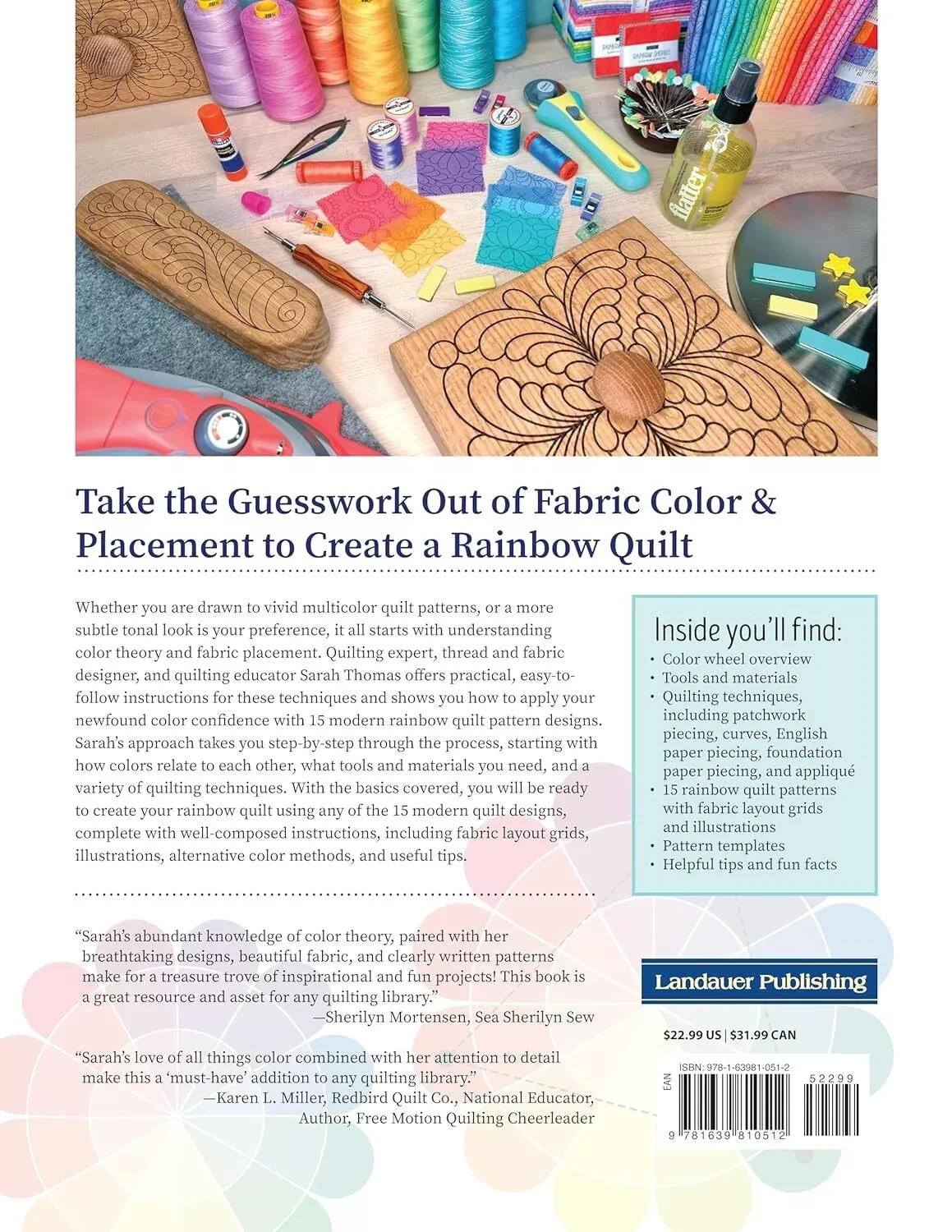 Rainbow Quilt Color Method | Sarah Thomas of SARIDITTY