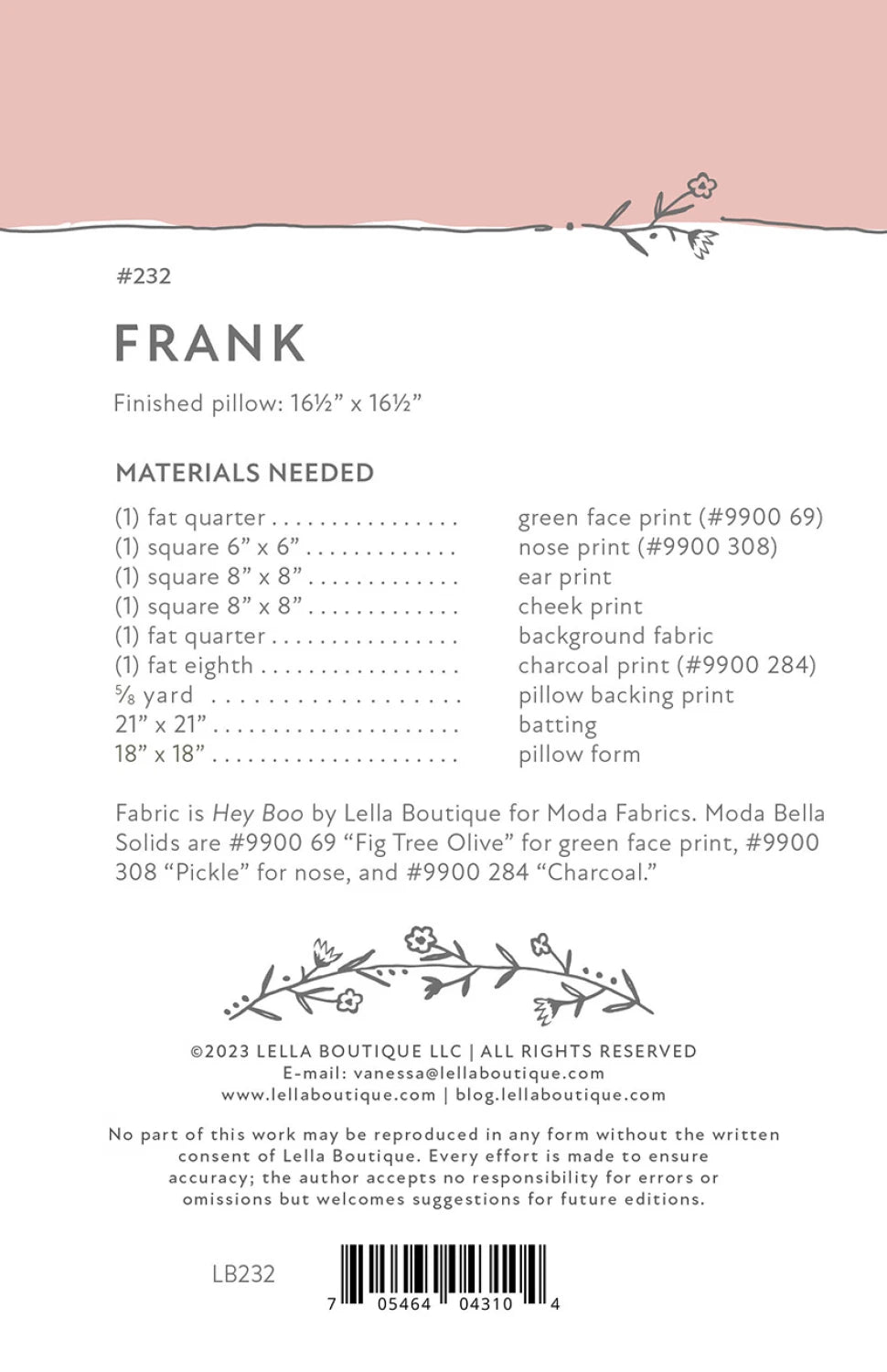 Frank | Lella Boutique