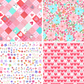 Love is in the Air | 10" Squares - Digitally Printed
