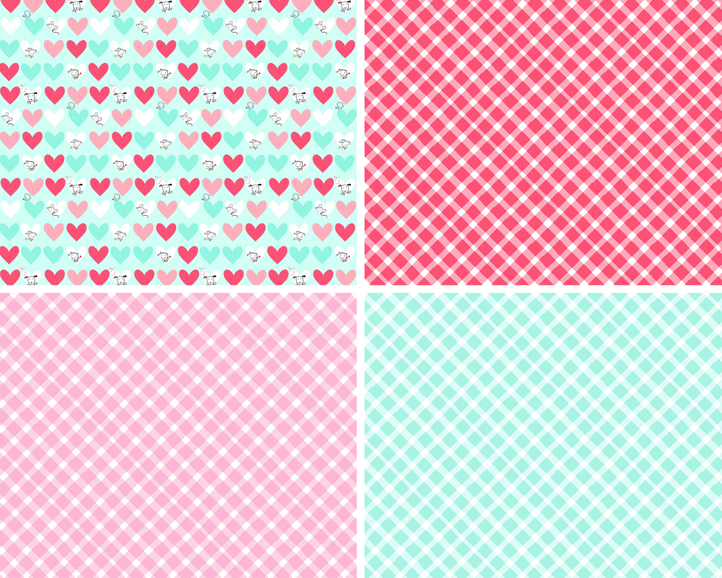 Love is in the Air | 10" Squares - Digitally Printed