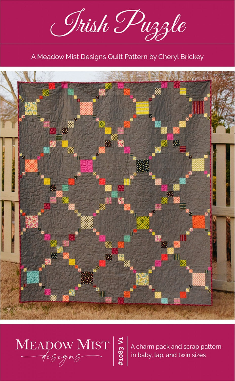 Irish Puzzle Quilt Kit Featuring Meadow Star by Alexia Abegg