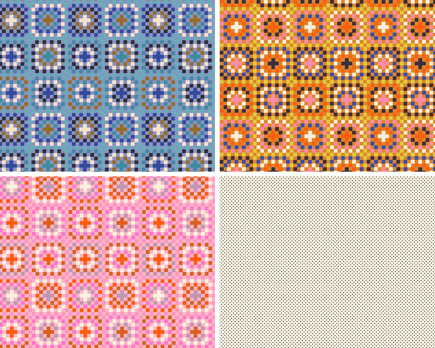 Irish Puzzle Quilt Kit Featuring Meadow Star by Alexia Abegg