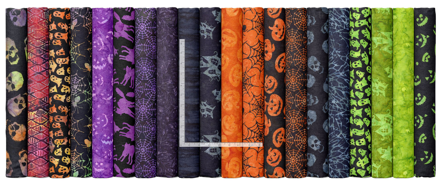 Tonga Treats Batiks | 10" Squares Haunted