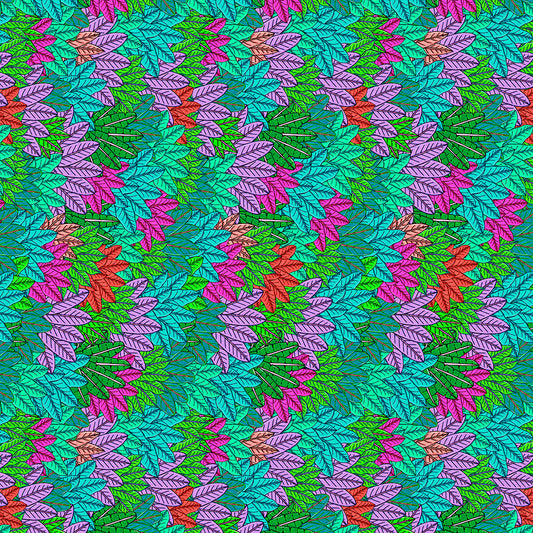 Mulga Kongz | Lively Leaves Multi