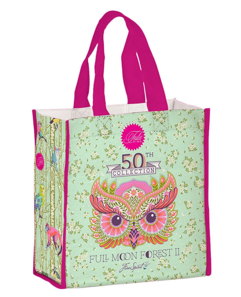 Full Moon Forest Tote Bag