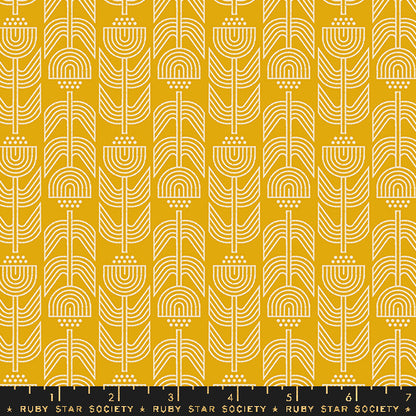 Woodland Park | Art Deco Flowers Goldenrod