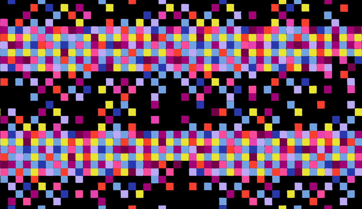 Glow Garden | Pixel Black