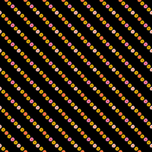 Ooh Lucky Lucky | Garland Stripes Black