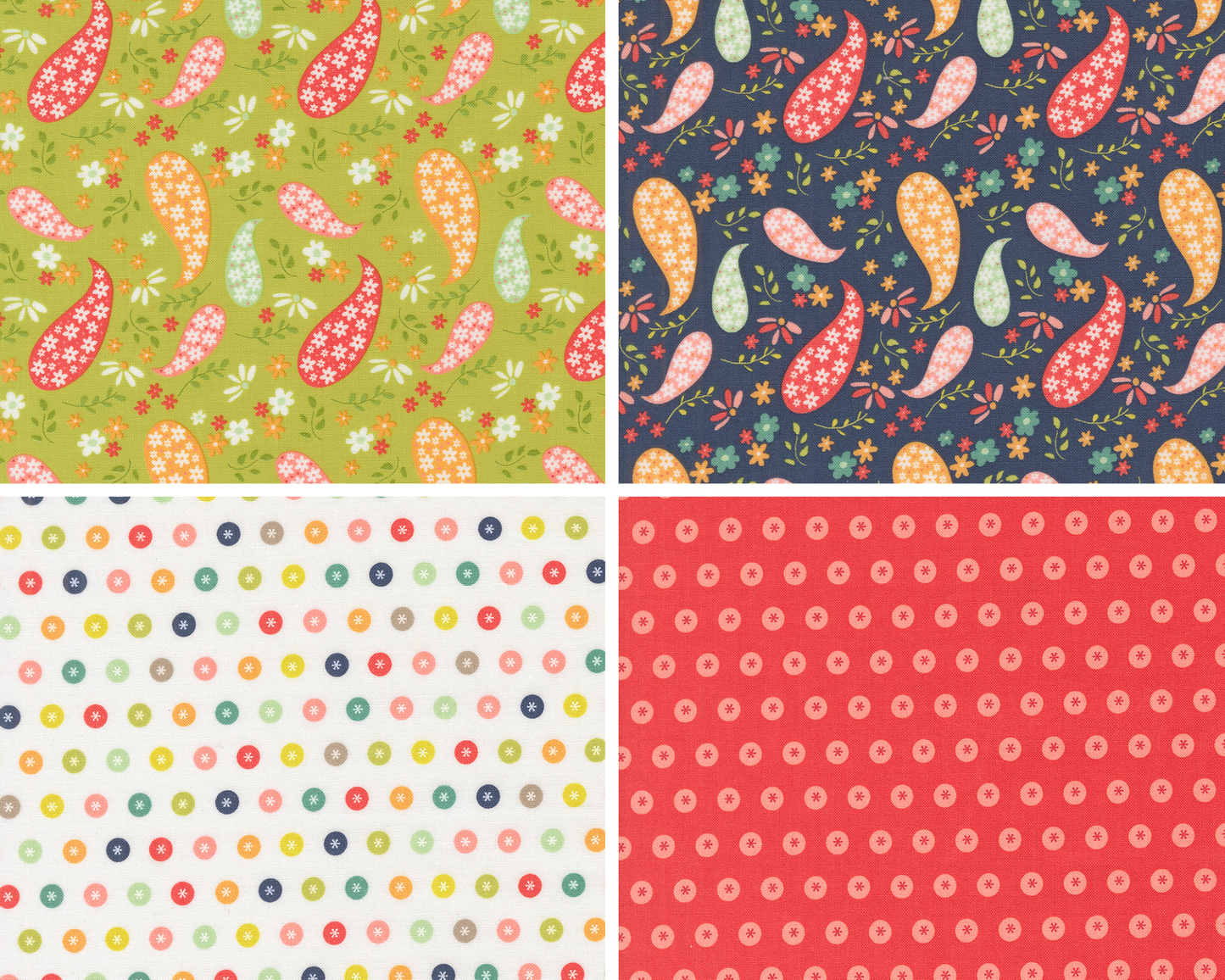 Raspberry Summer | Mini Charm Pack
