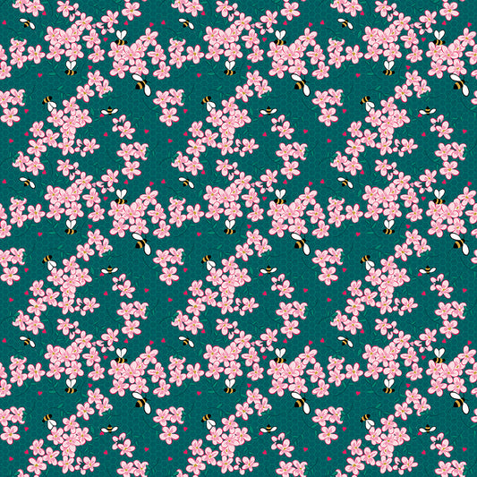Mint for You | Floral Teal