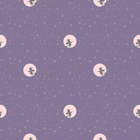 Spooky Schoolhouse | Starry Night Lilac Sparkle