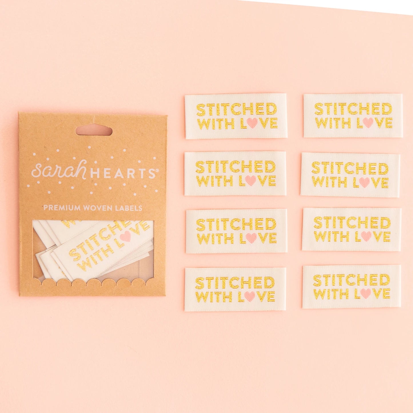 Stitched with Love Gold Label | Sarah Hearts