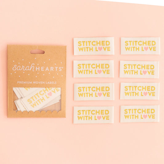 Stitched with Love Gold Label | Sarah Hearts