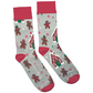 Gingerbread Sewing and Quilting Socks | Cathe Holden