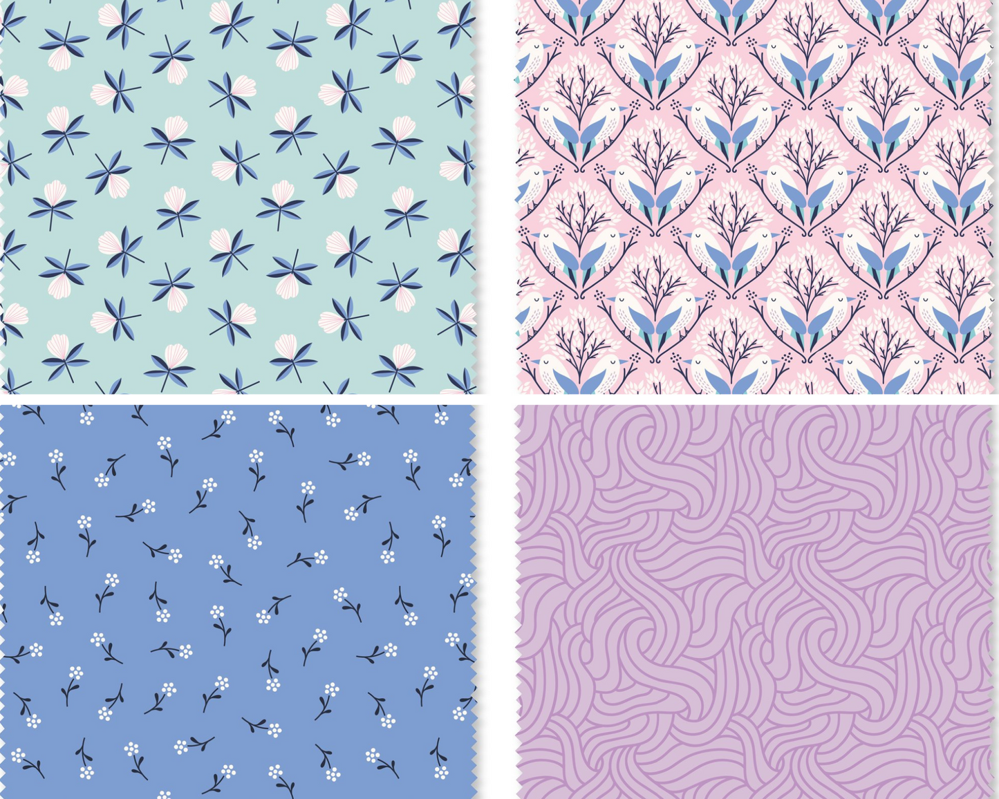 Spring Harmony | Peewees 5" Squares