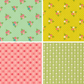Botanical Remix Boxed Quilt Kit Featuring Strawberry Lemonade