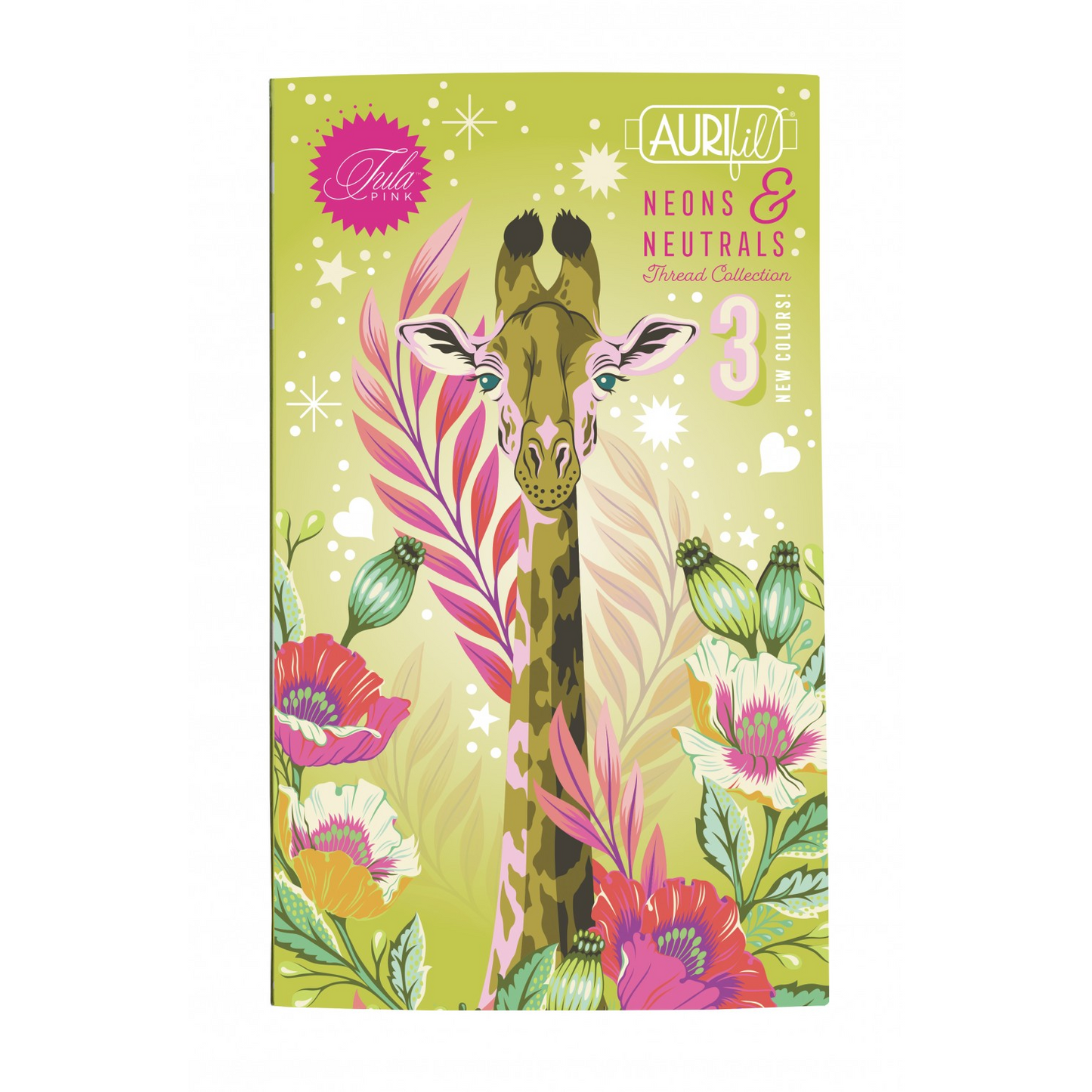 Neons and Neutrals 20 Small Spools - Aurifil Thread Collection | Tula Pink
