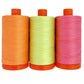 Neons and Neutrals 3 Large Spools - Aurifil Thread Collection | Tula Pink