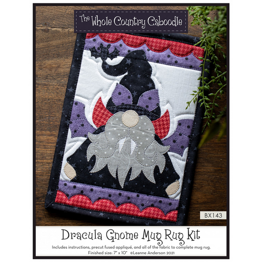Dracula Gnome Mug Rug Kit | The Whole Country Caboodle
