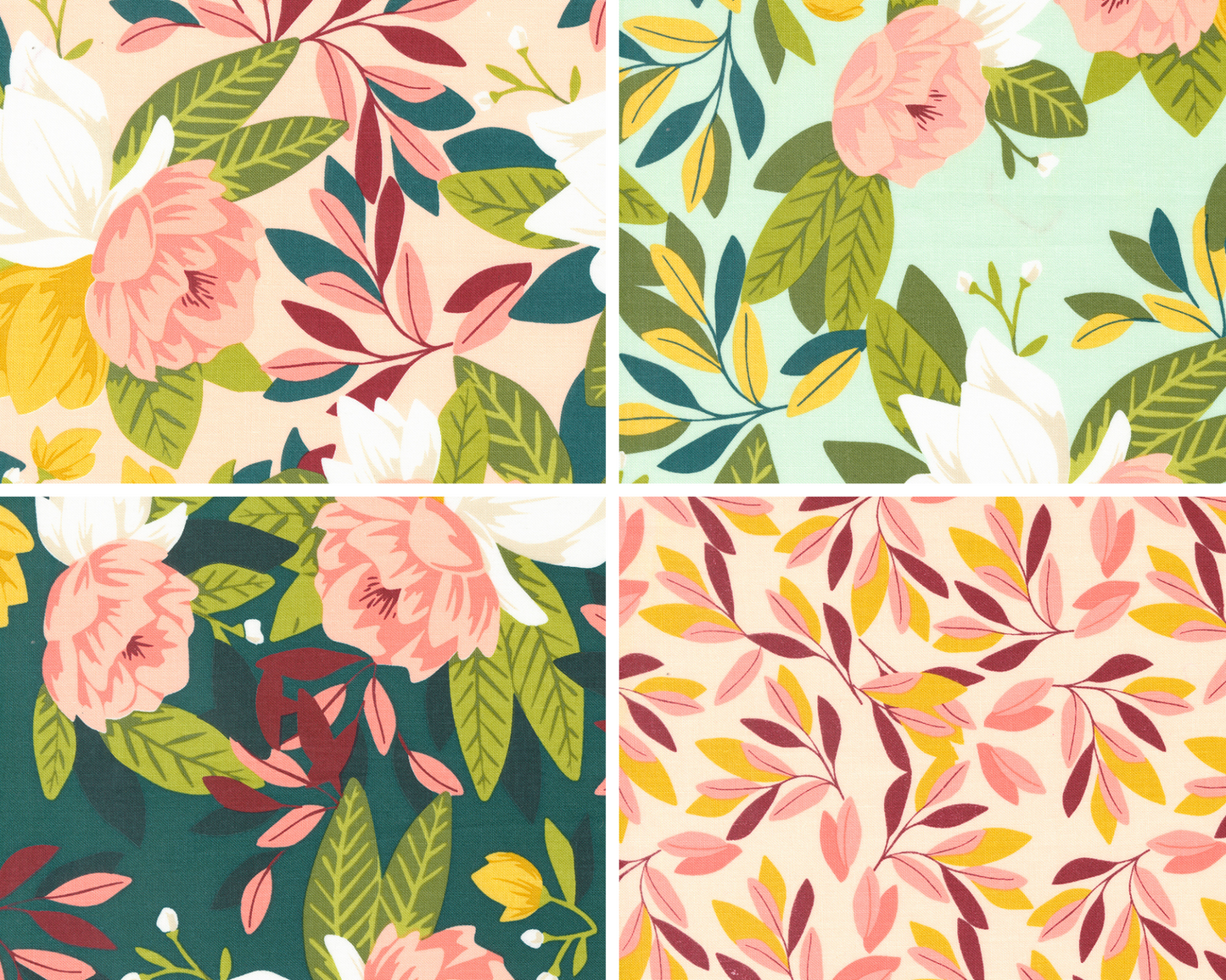 Climbing Vines Boxed Quilt Kit Featuring Willow