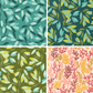 Climbing Vines Boxed Quilt Kit Featuring Willow
