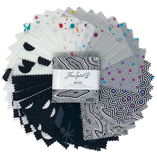 True Colors: Graphite | 2.5" Mini Charm Pack