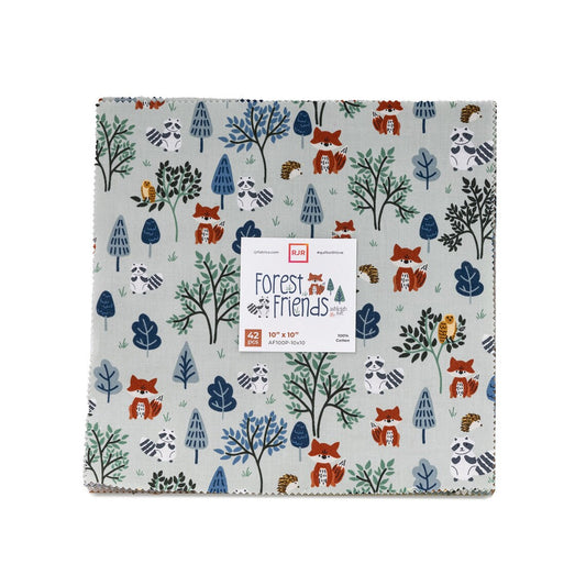 Forest Friends | 10" Squares
