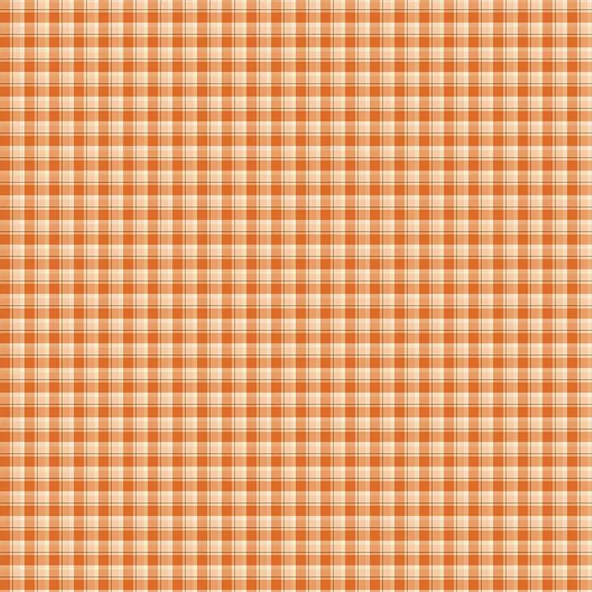 Awe of Autumn | Plaid Orange