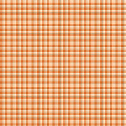 Awe of Autumn | Plaid Orange