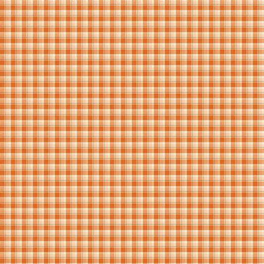 Awe of Autumn | Plaid Orange
