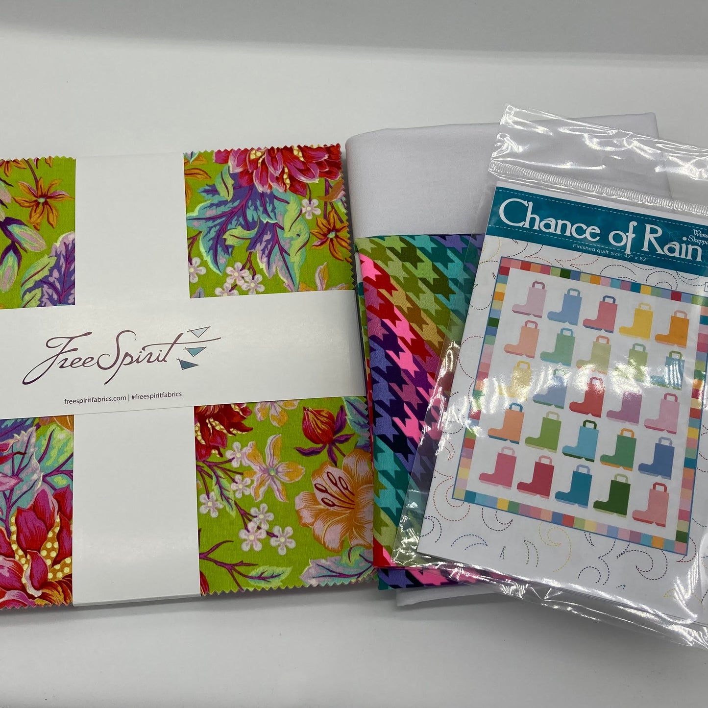 Chance of Rain Quilt Kit Featuring Untamed by Tula Pink