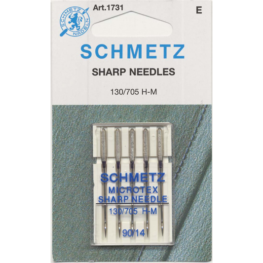 Schmetz Sharp/Microtex Machine Needle Size 90/14