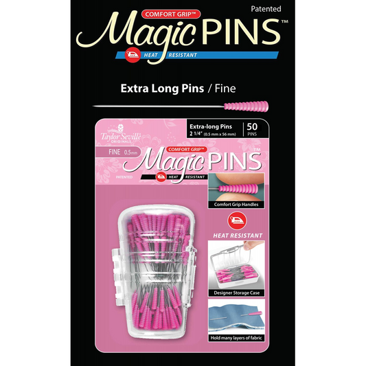 Magic Pins Extra Long Fine | 50 Piece