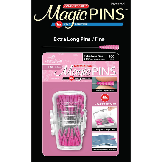 Magic Pins Extra Long Fine | 100 Piece