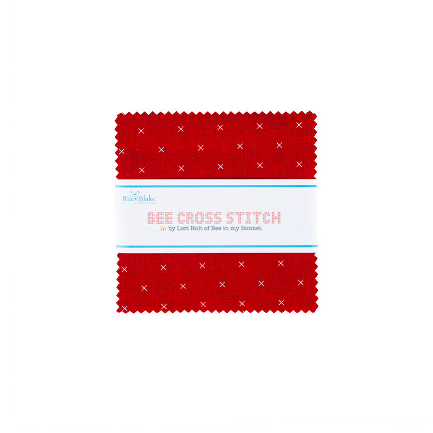 Bee Cross Stitch | 5" Stacker