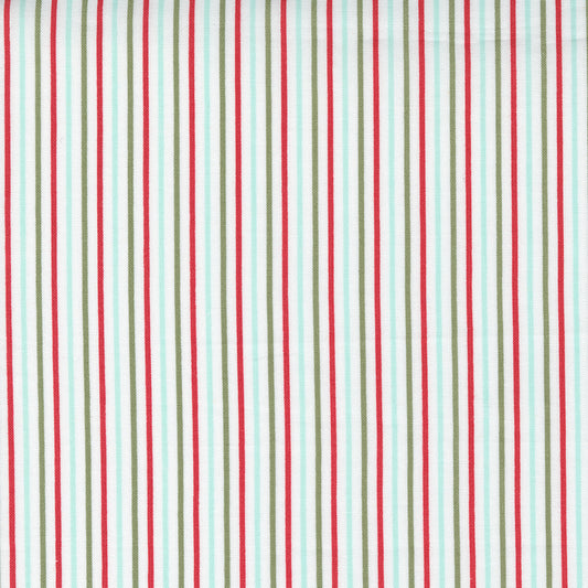 Christmas Morning | Snow Yuletide Stripe