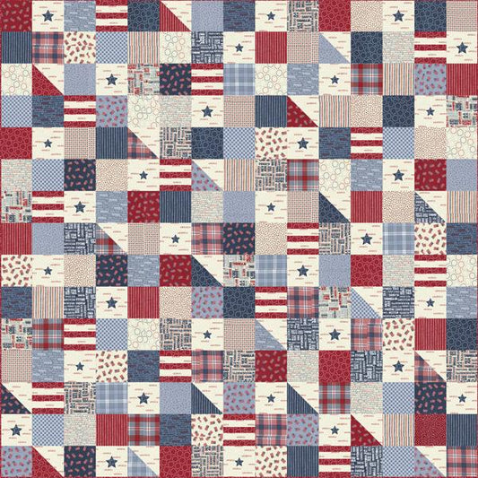 Stateside | Stars and Stripes Boxed Quilt Kit