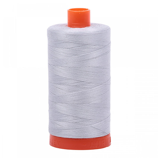 50wt Aurifil Dove Mako 100% Cotton Thread | 1422yds