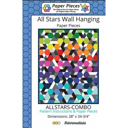 All Stars Wall Hanging | Pattern and Paper Piece Pack