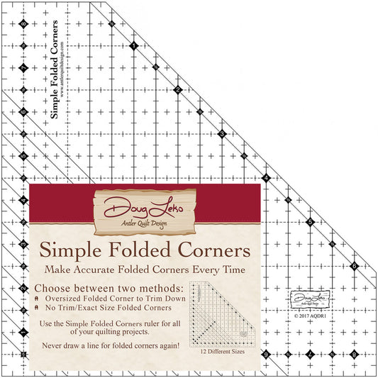 Simple Folded Corners Ruler | Doug Leko