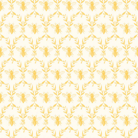 Honey Bee | Damask Parchment