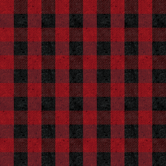 All About Plaids | Buffalo Check Red